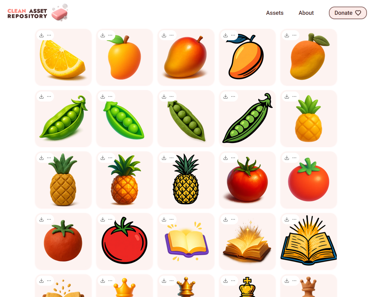 Clean Asset Repository