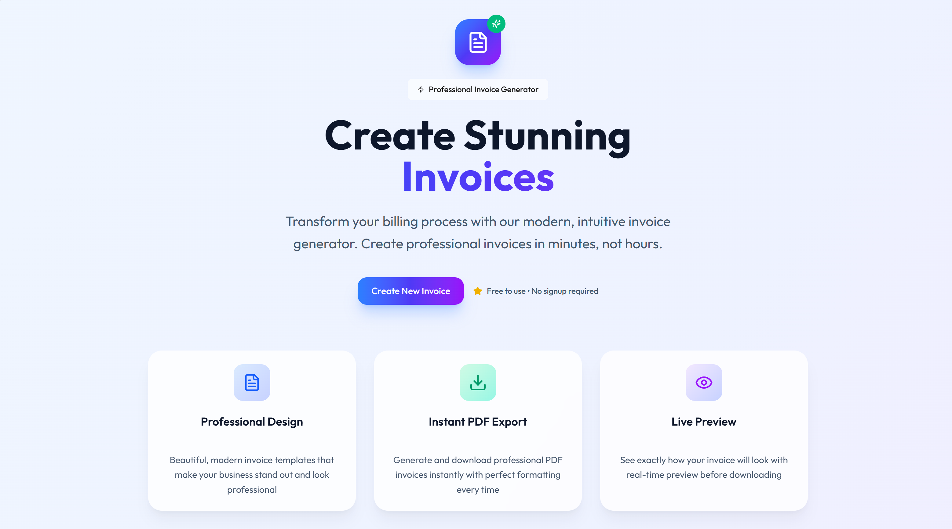 Invoice Wizard