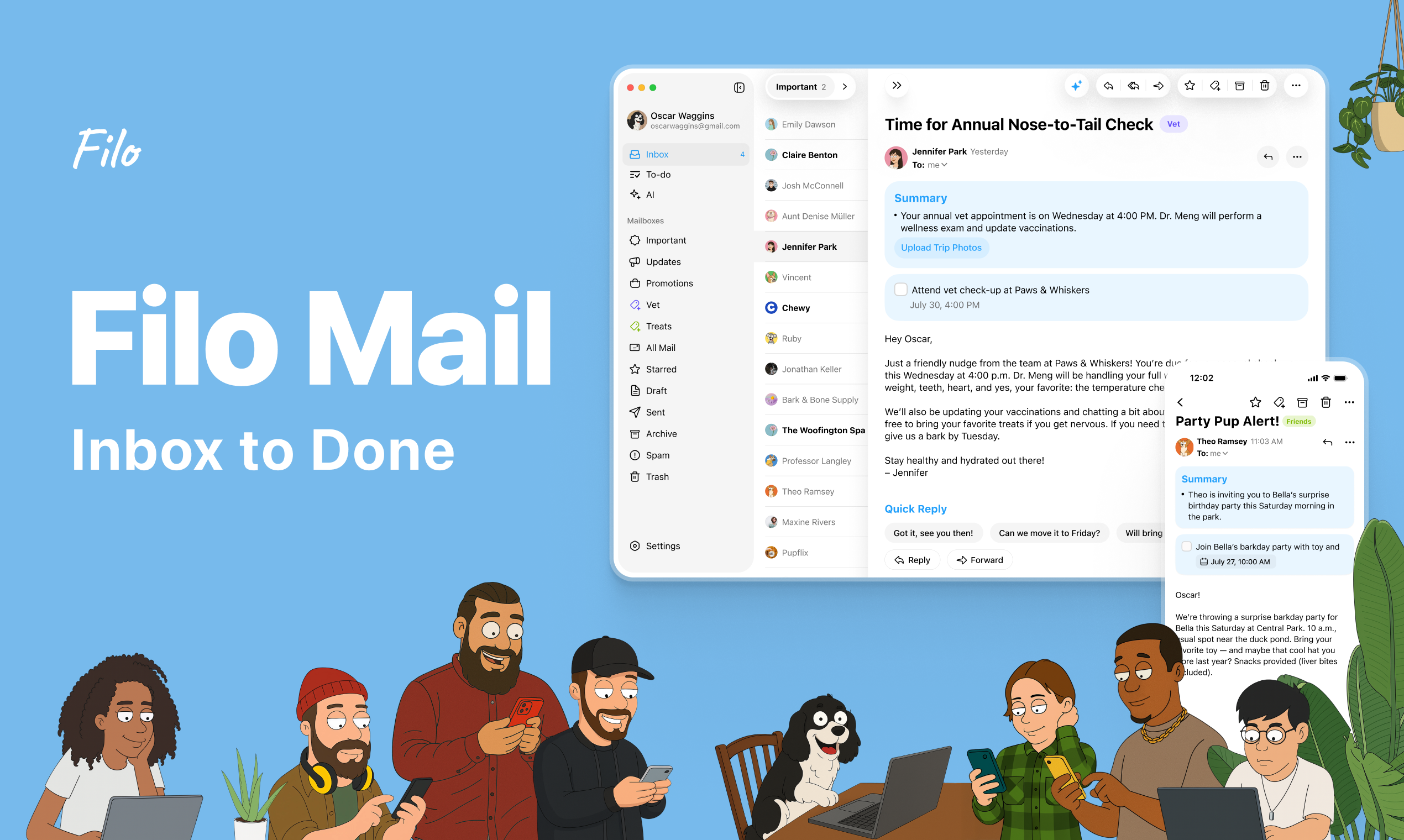 Filo Mail for macOS