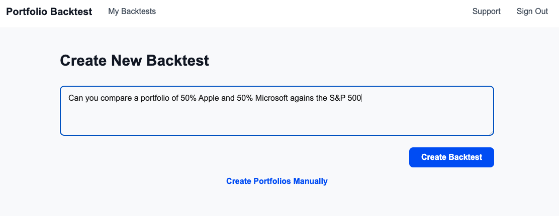 Portfolio Backtest