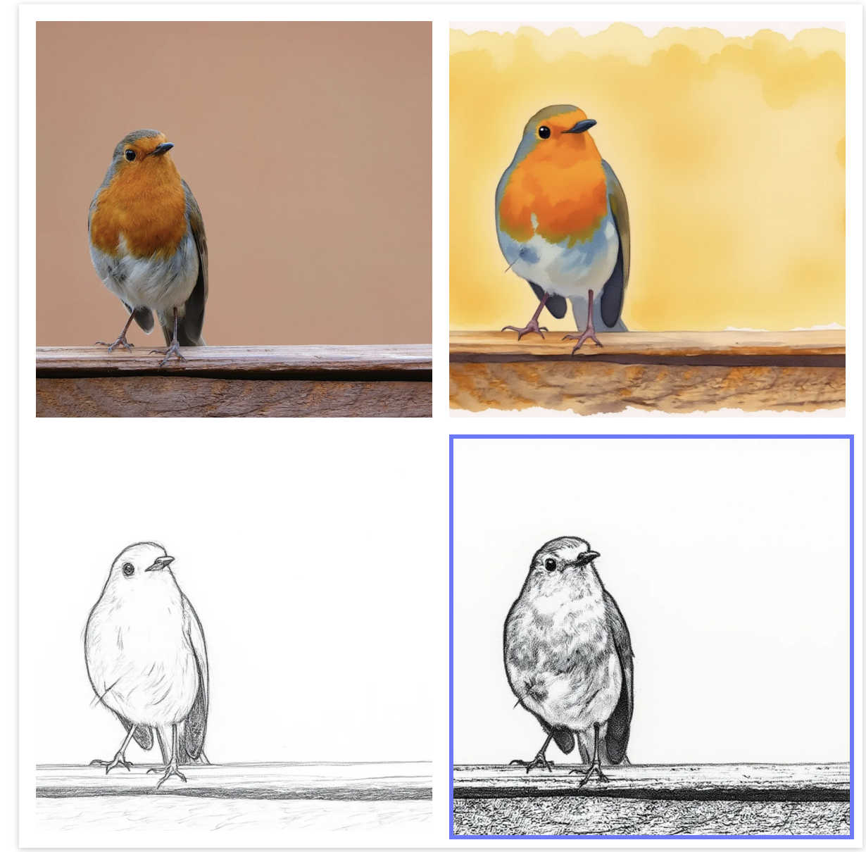 Picture to Drawing--100% Free No Sign Up