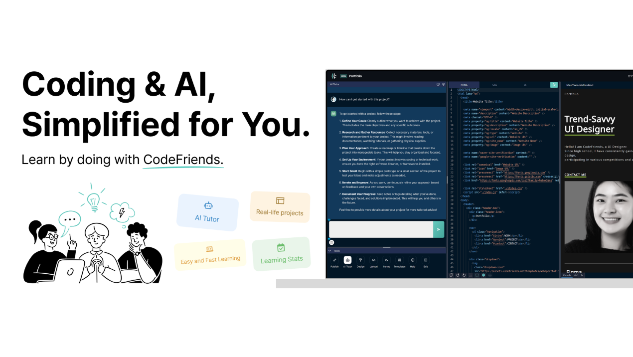 CodeFriends | Learning Platform