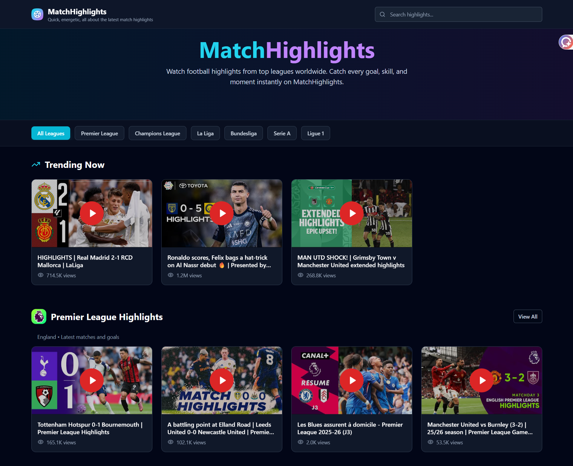 MatchHighlights