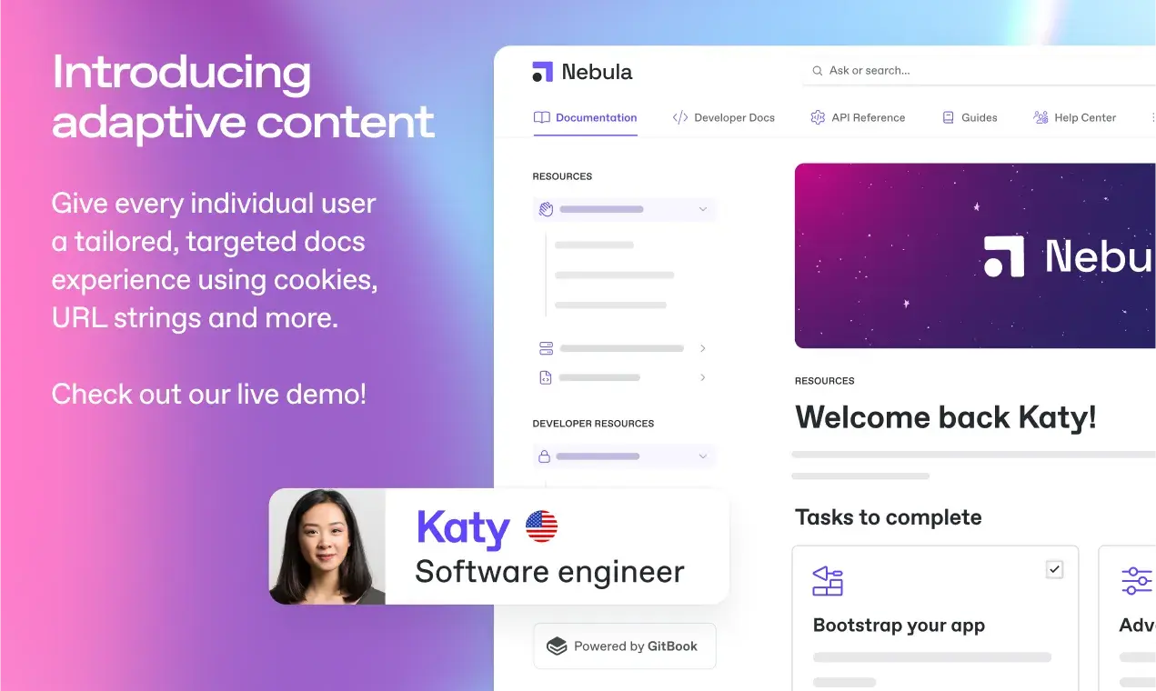 Dynamic, adaptive documentation