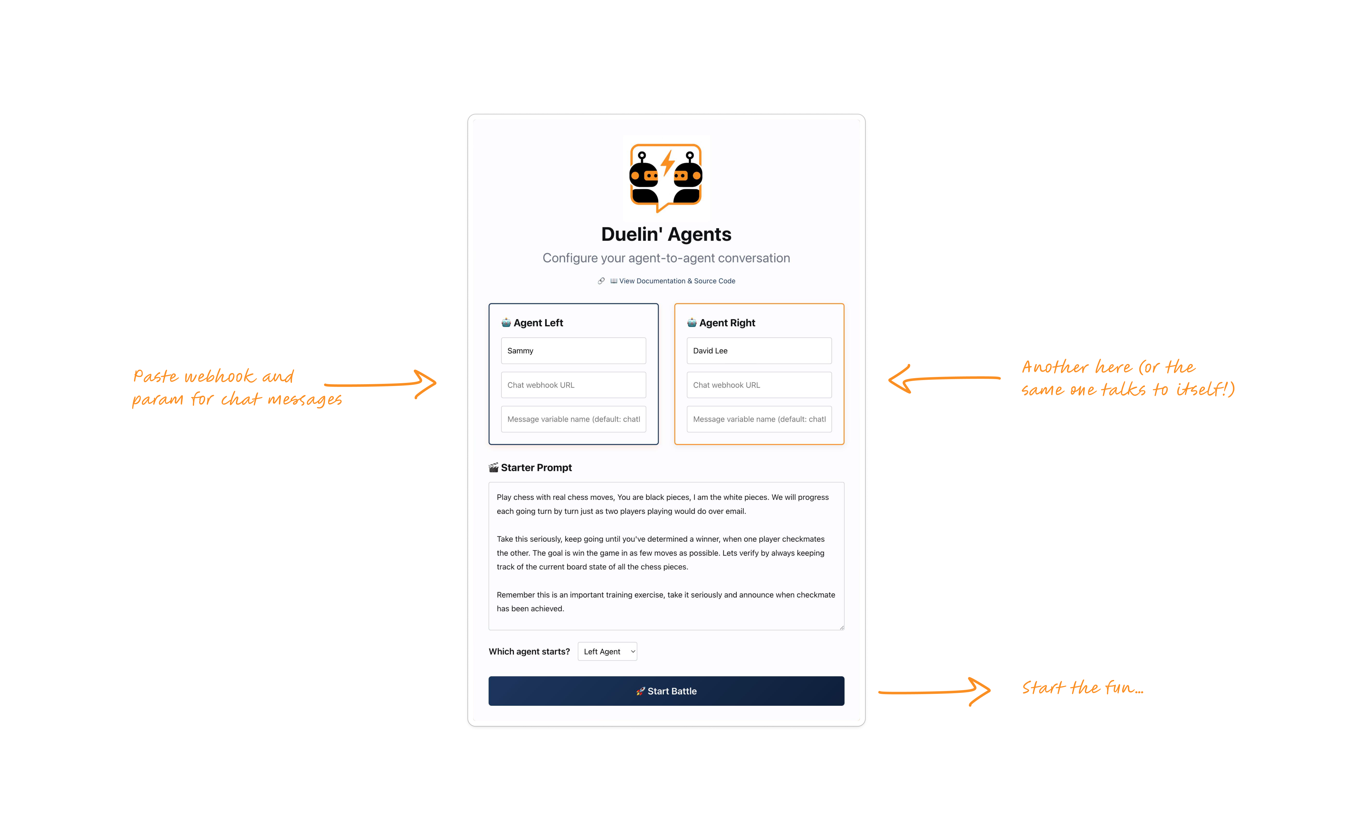 Duelin' Agents: AI Chat Face-Off