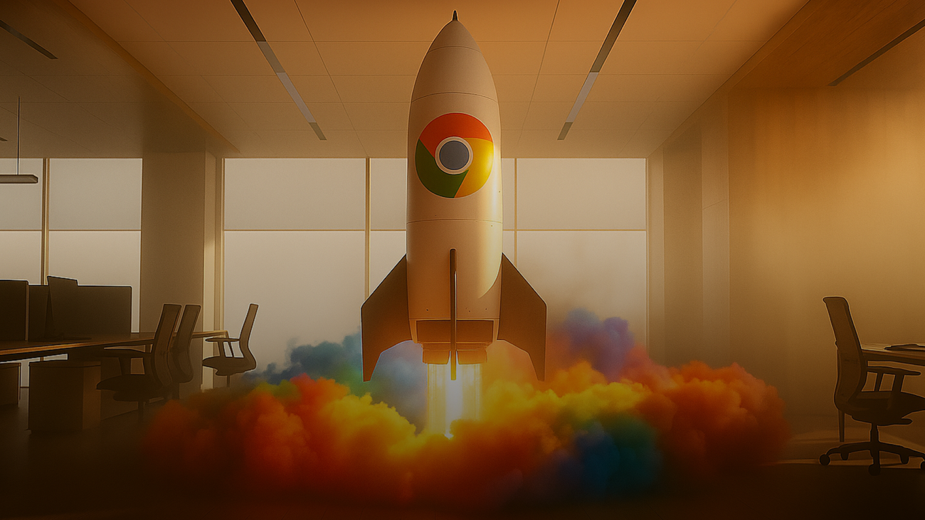 Google Chrome with AI