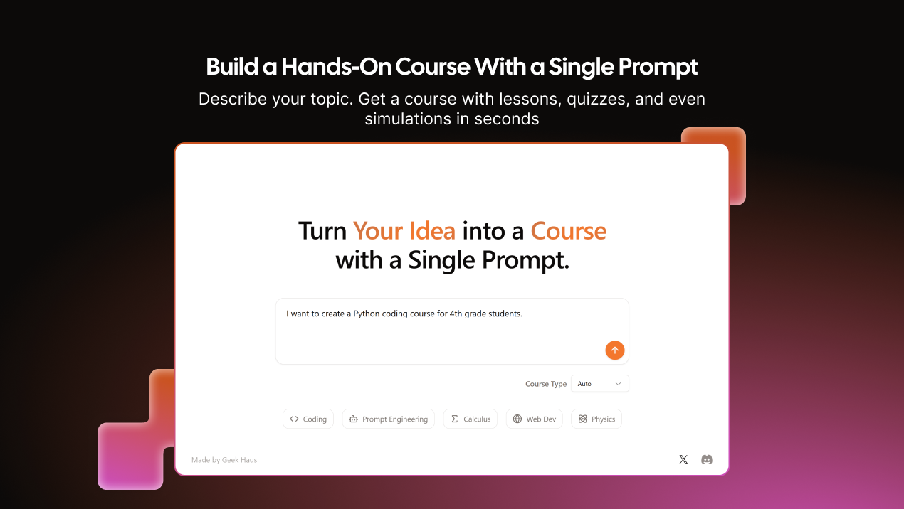 TutorFlow | AI-Powered Course Creation