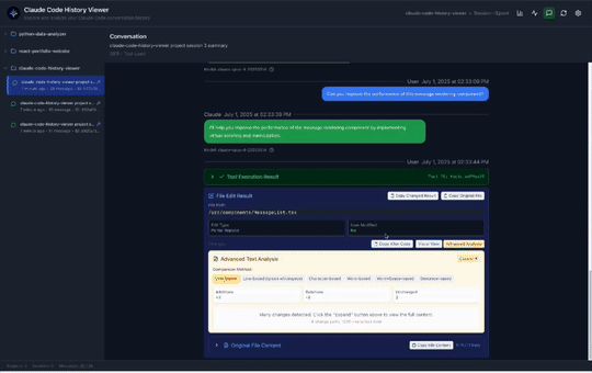 Claude Code History Viewer