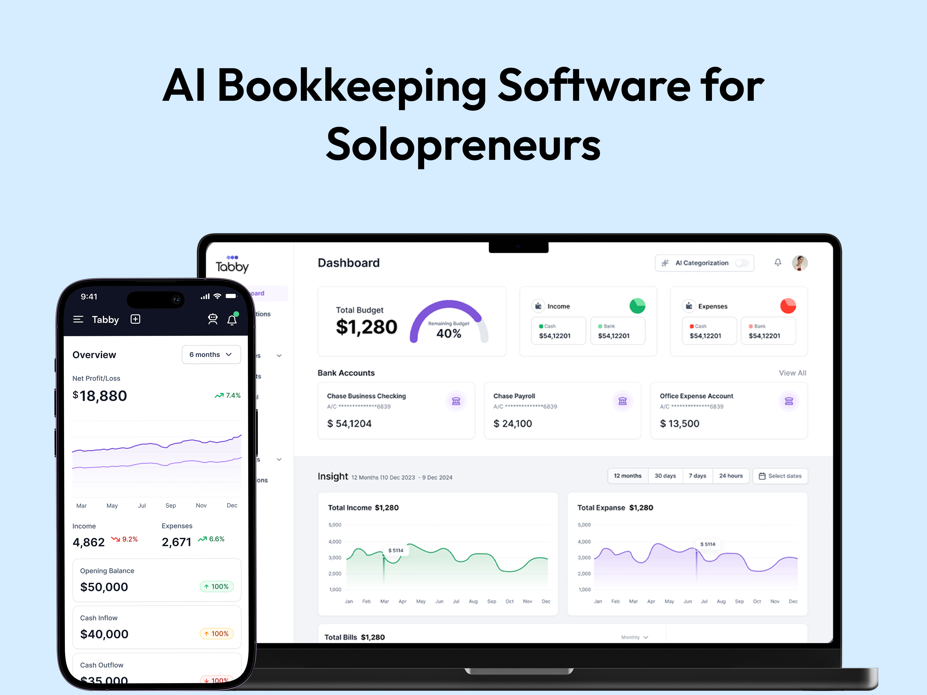 Tabby: AI Bookkeeper