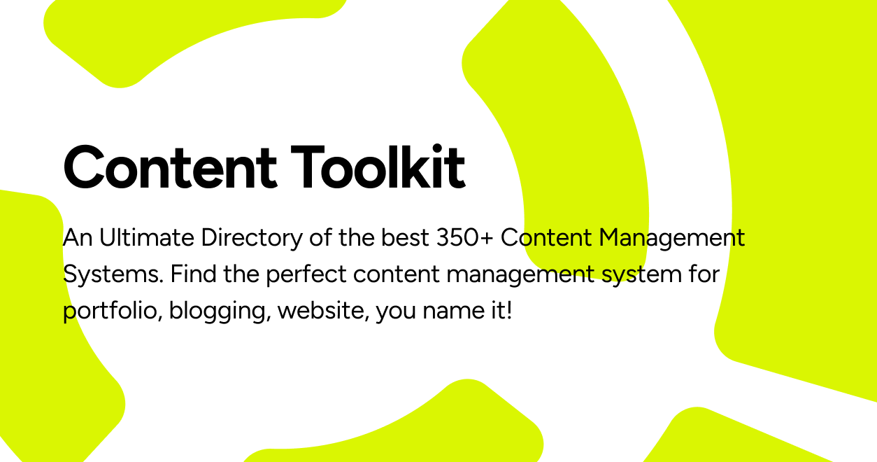 Content Toolkit