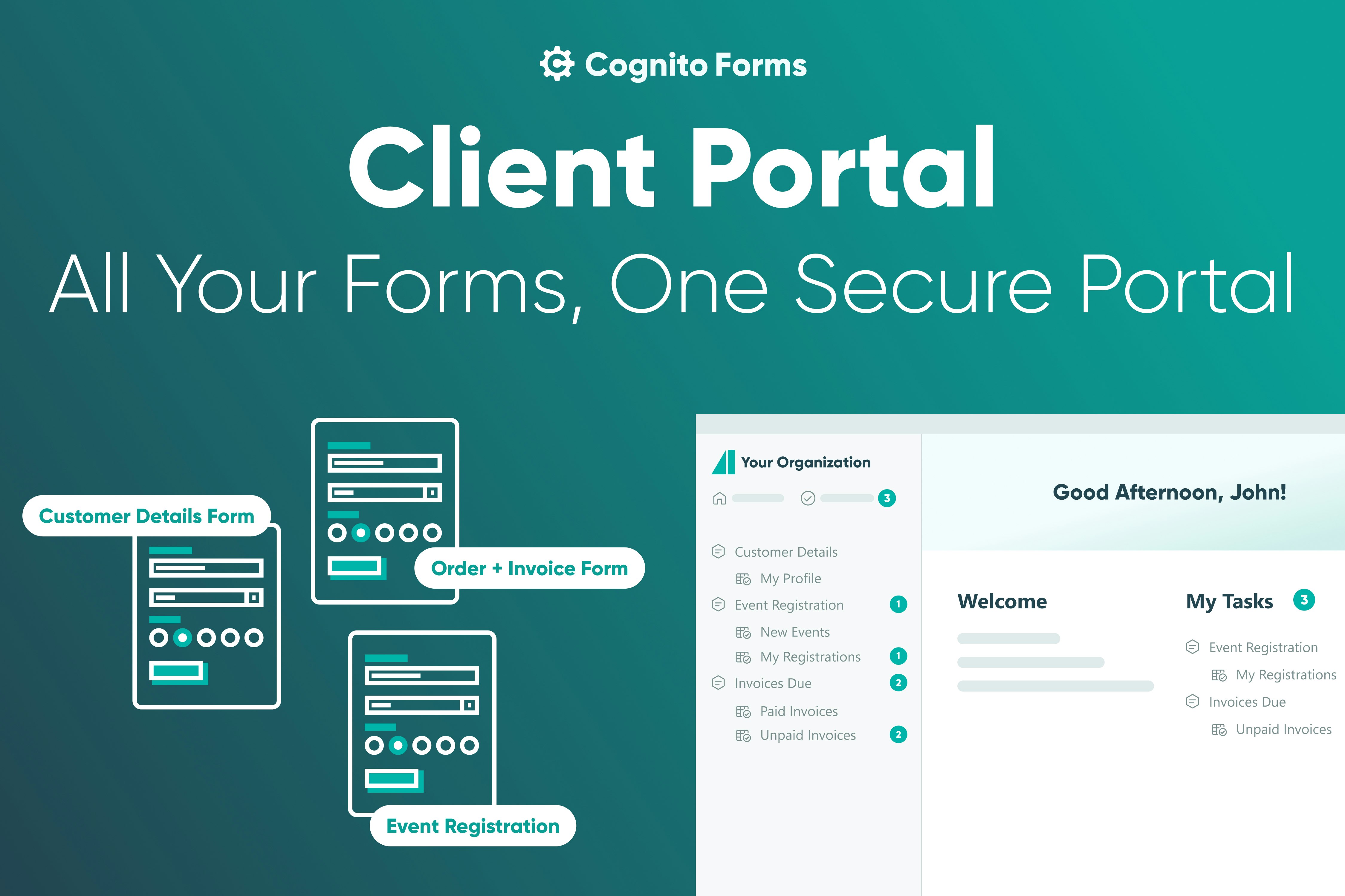 Client Portal by Cognito Forms