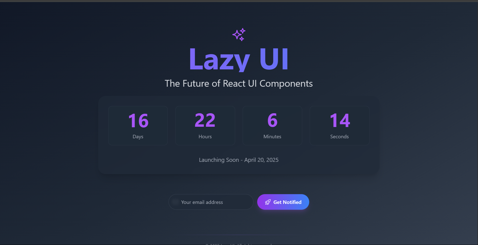 lazyui - A unique component library