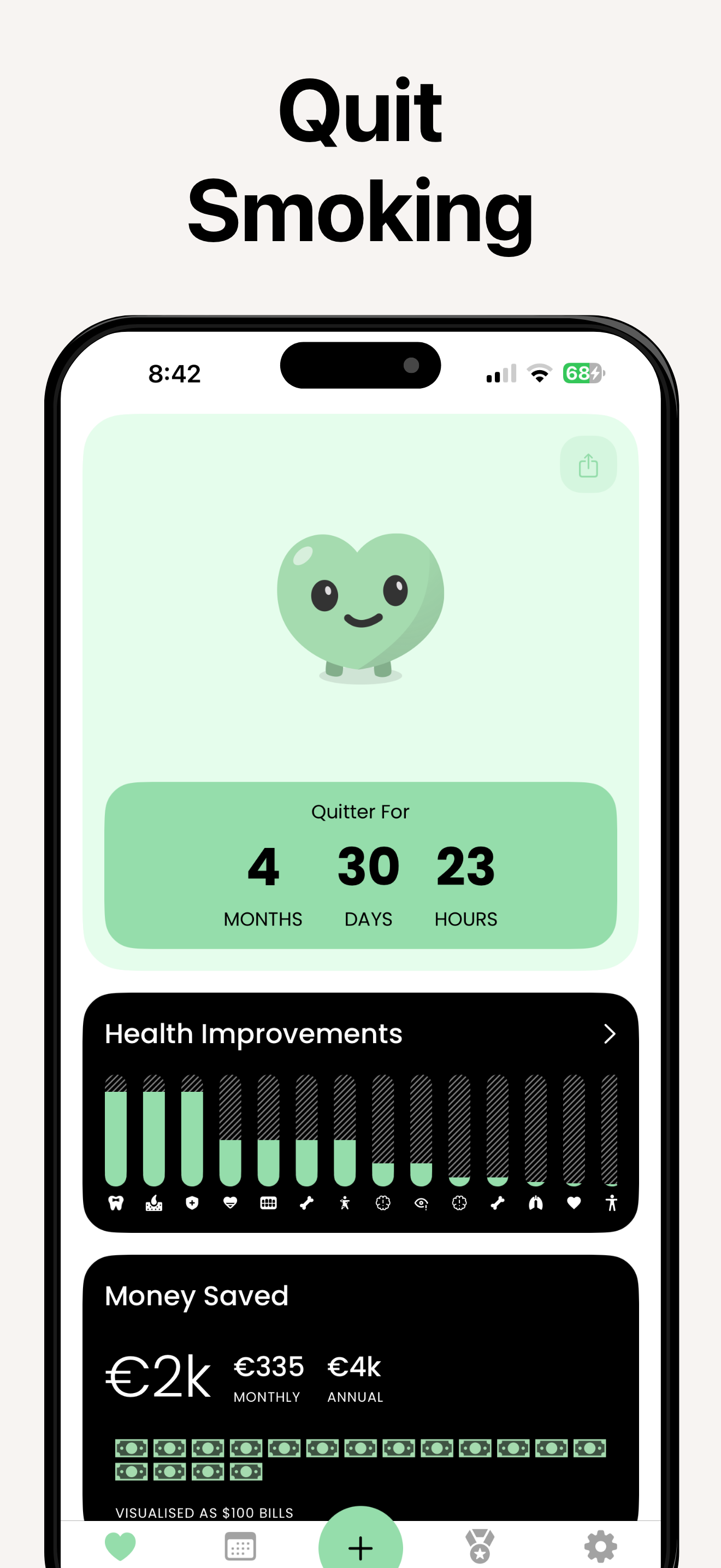 QuitDate - Quit Smoking Buddy