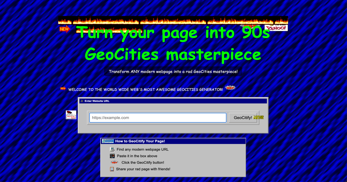 Geocities.live