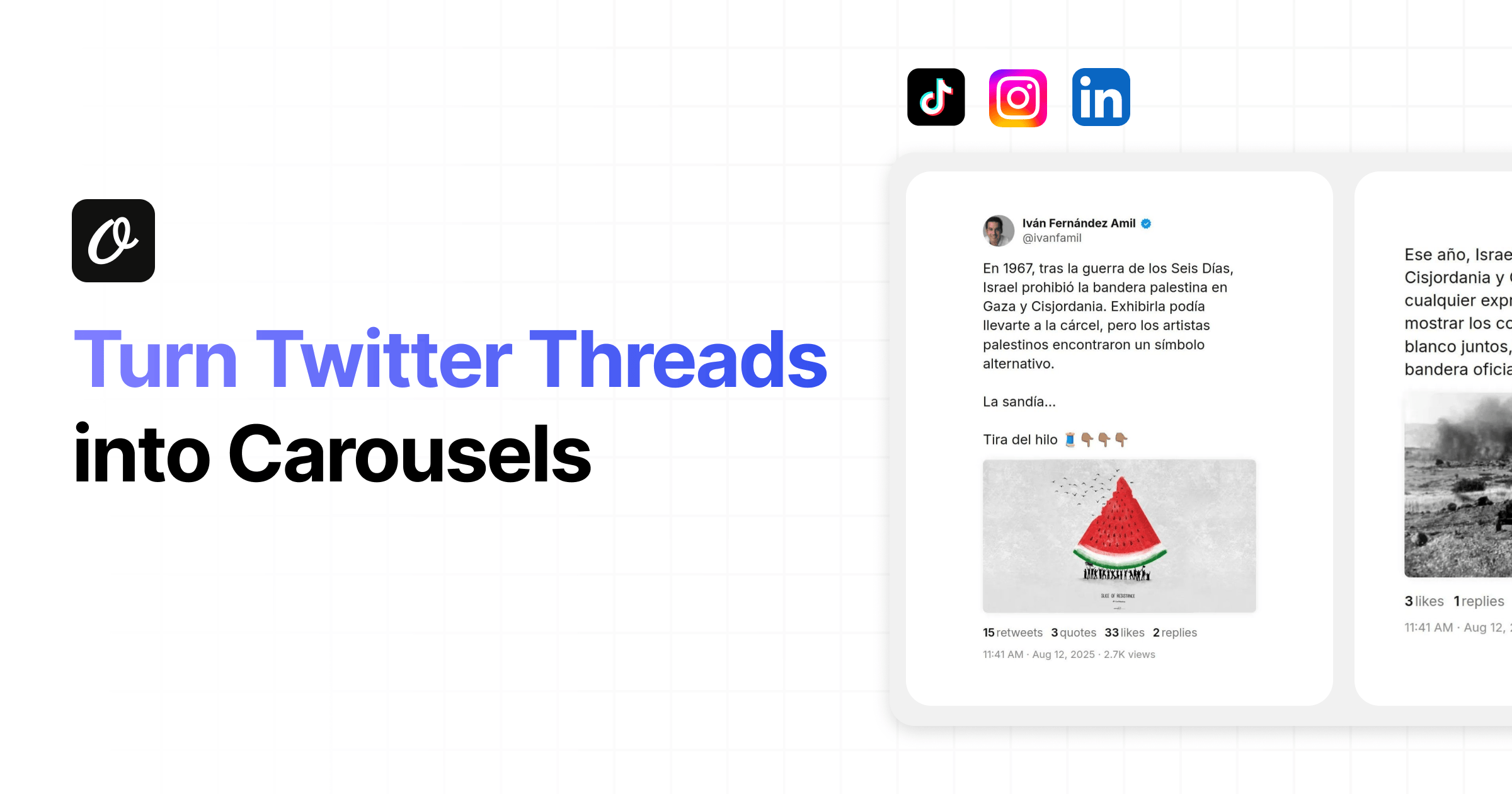 Twitter Carousel Generator